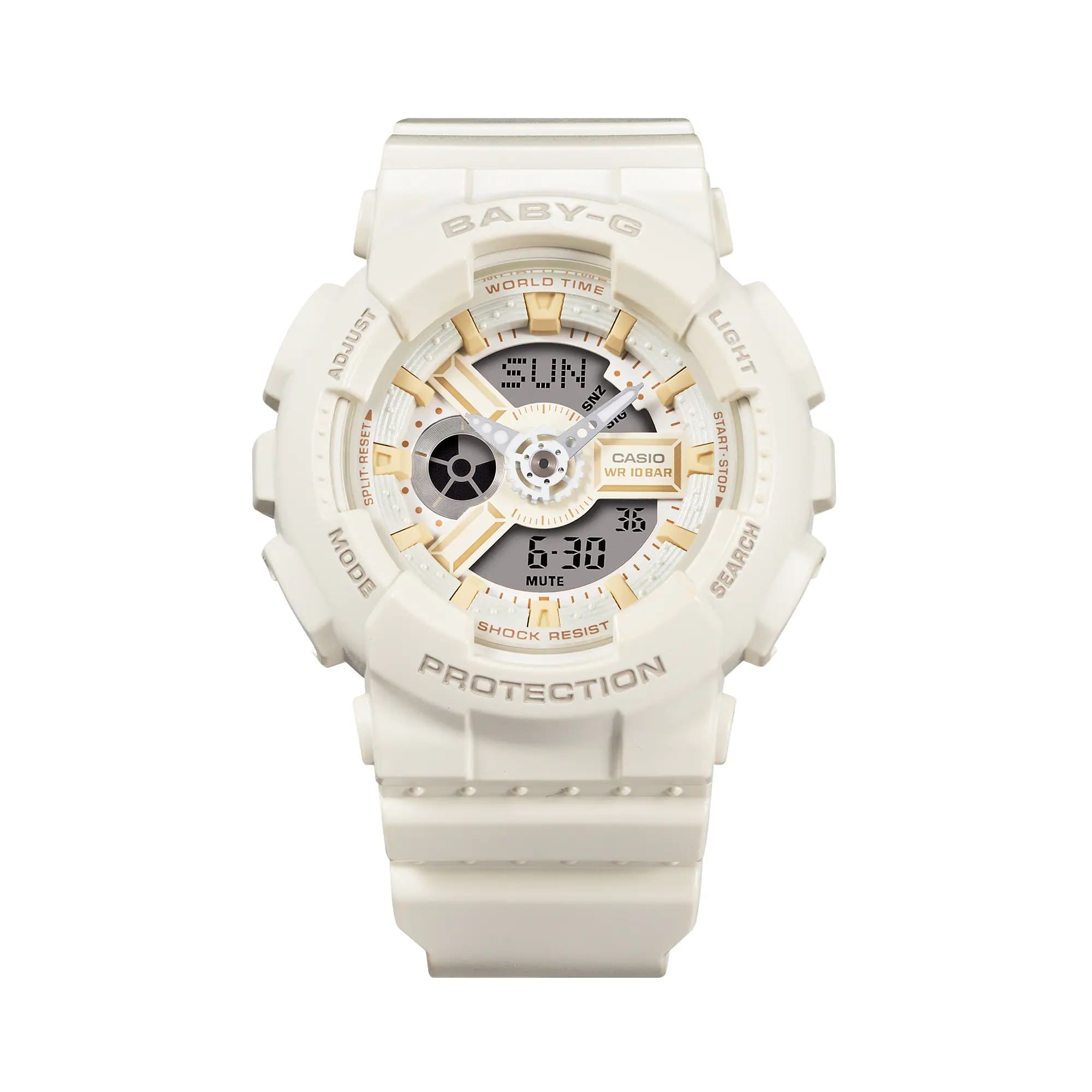 Casio Casio Baby-G BA-110XSW-7A , наручные женские часы фото под углом