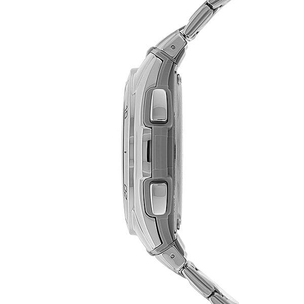 Casio CASIO WAVE CEPTOR WVA-M650D-1A, illuminator япония мужские часы на браслете нержавеющая сталь боковой вид