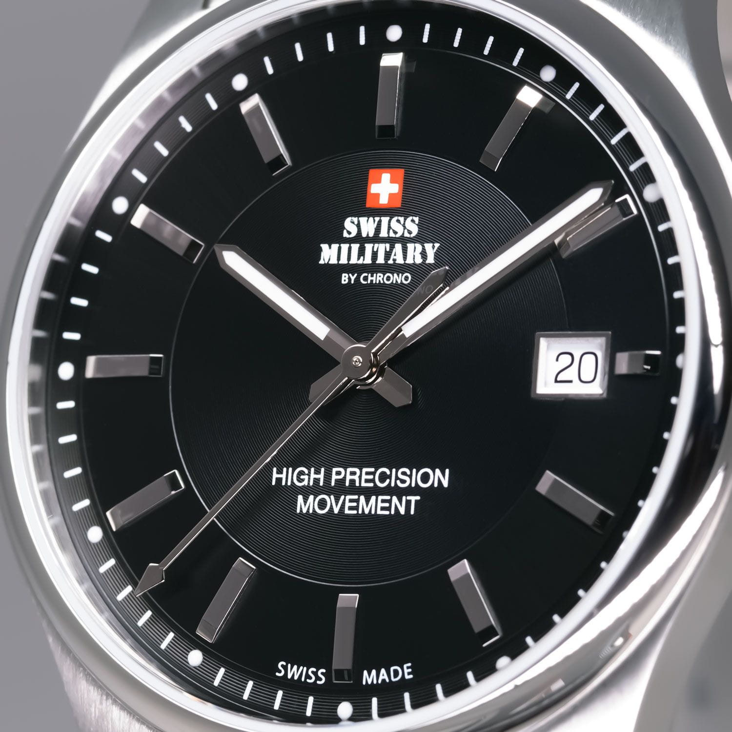Swiss Military by Chrono Swiss Military by Chrono SM30200.01  - задняя крышка сталь металл корпуса, швейцария часы
