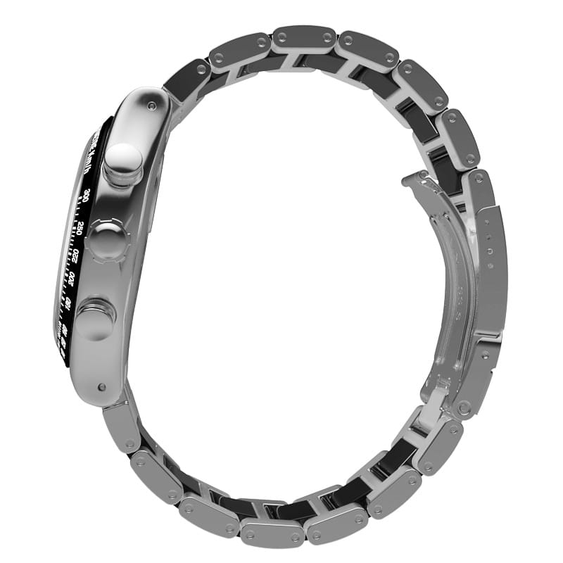 Swatch Swatch I New Chrono YVS441G, gent швейцария женские часы на браслете нержавеющая сталь с pvd-покрытием боковой вид