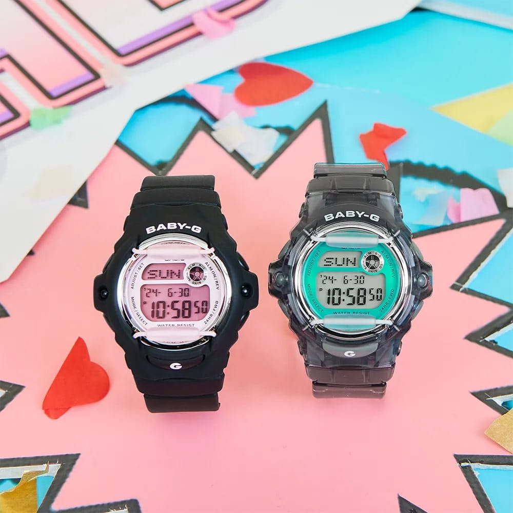 Casio Casio Baby-G BG-169U-8BDR (BG-169U-8B) женские часы голубой циферблат на запястье