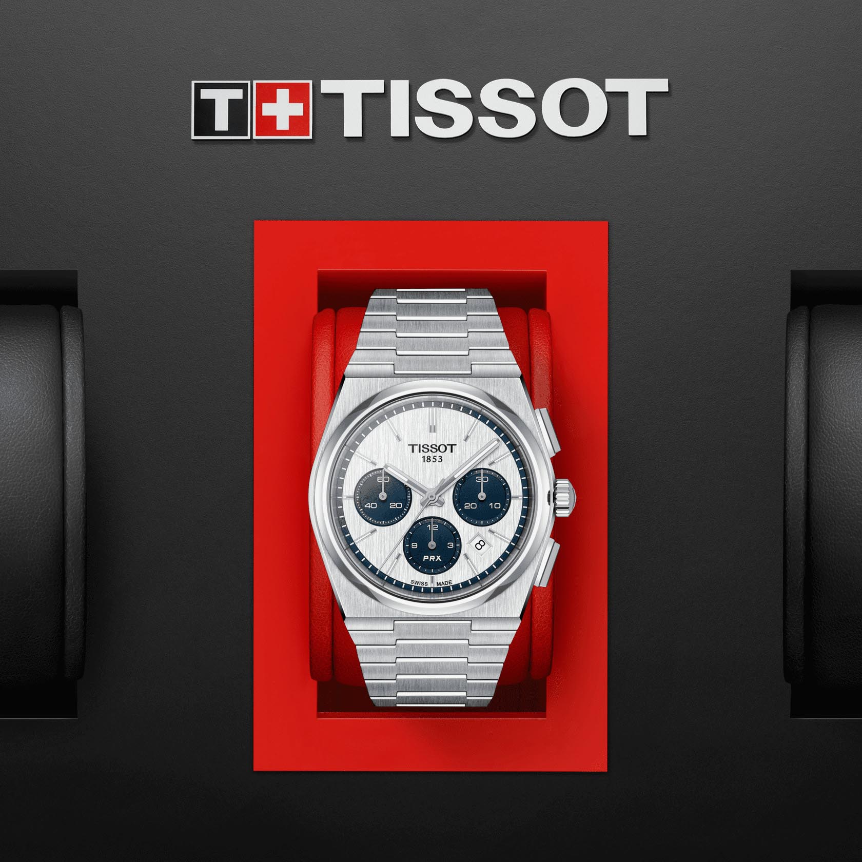 Tissot T1374271101101 мужские часы застежка крупным планом