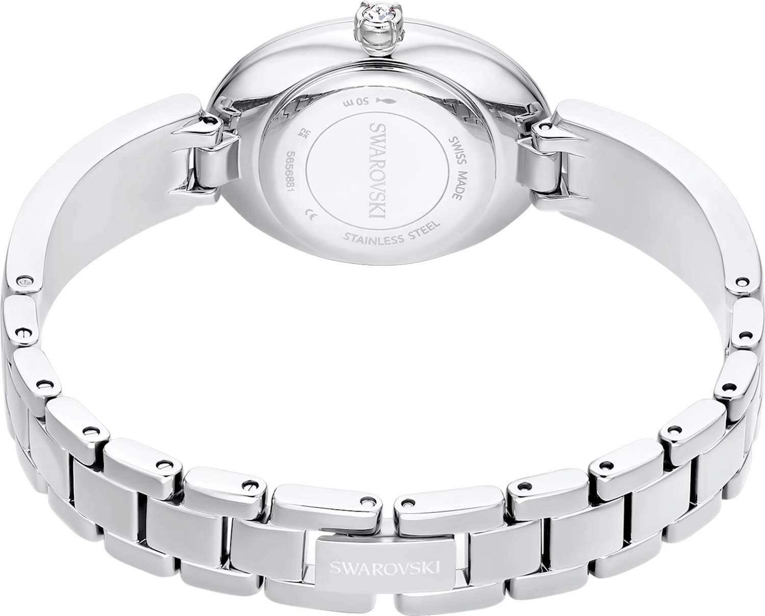 Swarovski Swarovski Crystal Rock Oval 5656881 женские часы серебристый циферблат на запястье