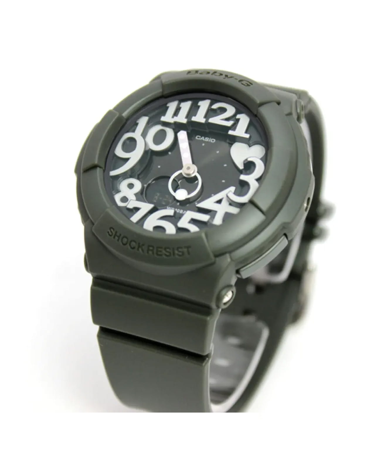 Casio Casio Baby-G BGA-134-3BDR, baby-g япония женские часы на браслете пластик боковой вид