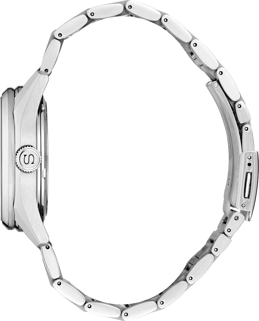 Seiko Seiko Presage Sharp Edged Series SPB305, presage япония мужские часы на браслете нержавеющая сталь боковой вид