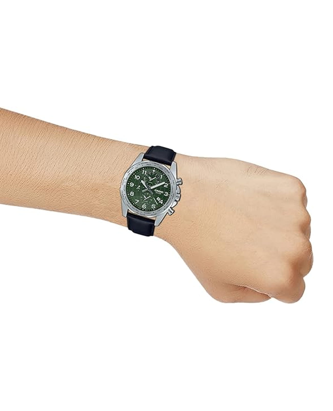 Casio Casio Collection MTP-W500L-3A , наручные мужские часы фото под углом