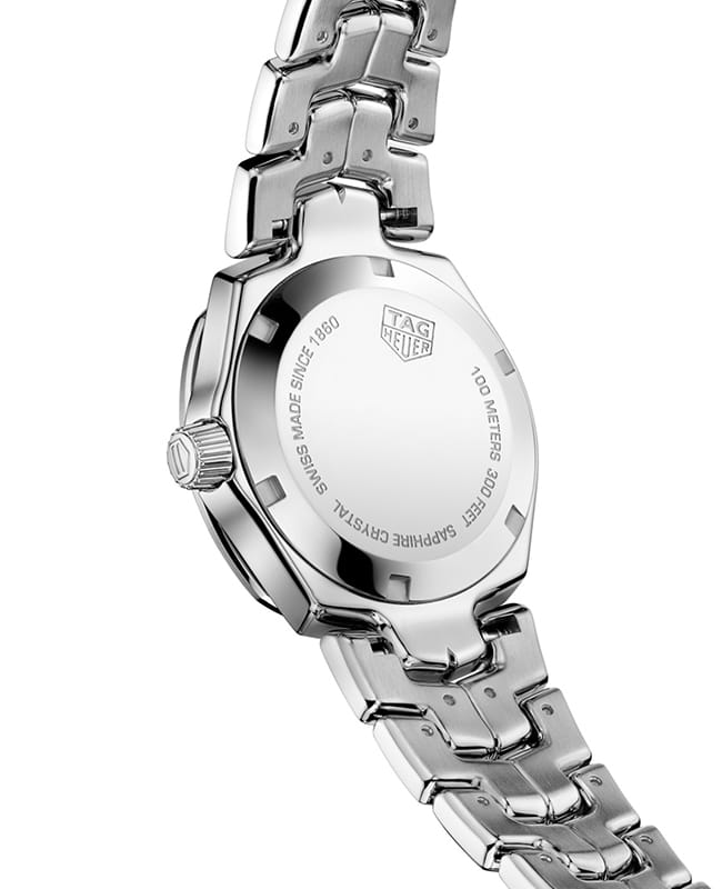 TAG Heuer TAG Heuer Link WBC1310.BA0600 кварцевые женские часы часы крупный план перламутровый циферблата