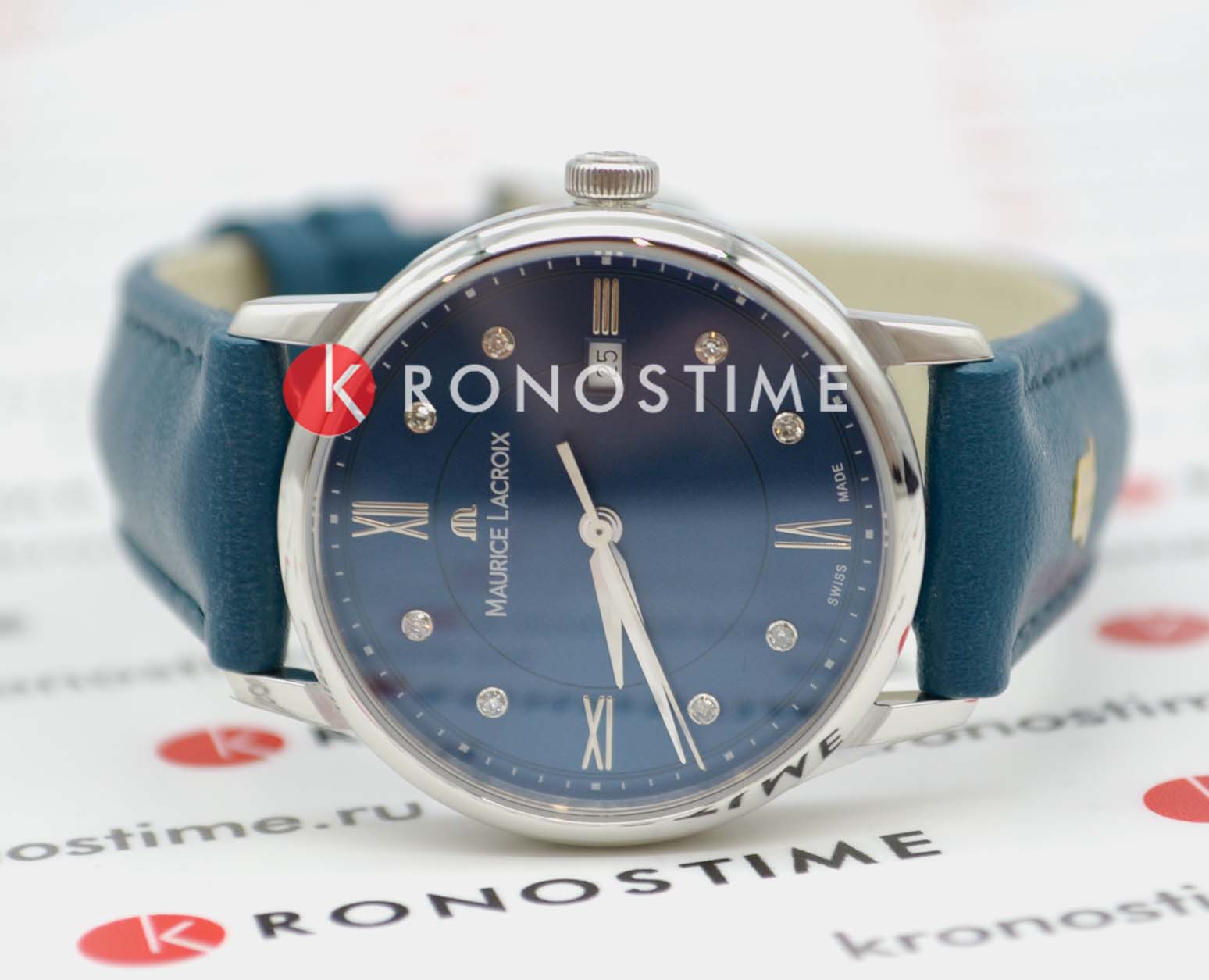 Maurice Lacroix Maurice Lacroix Eliros EL1094-SS001-650-5 женские часы зеленый циферблат на запястье