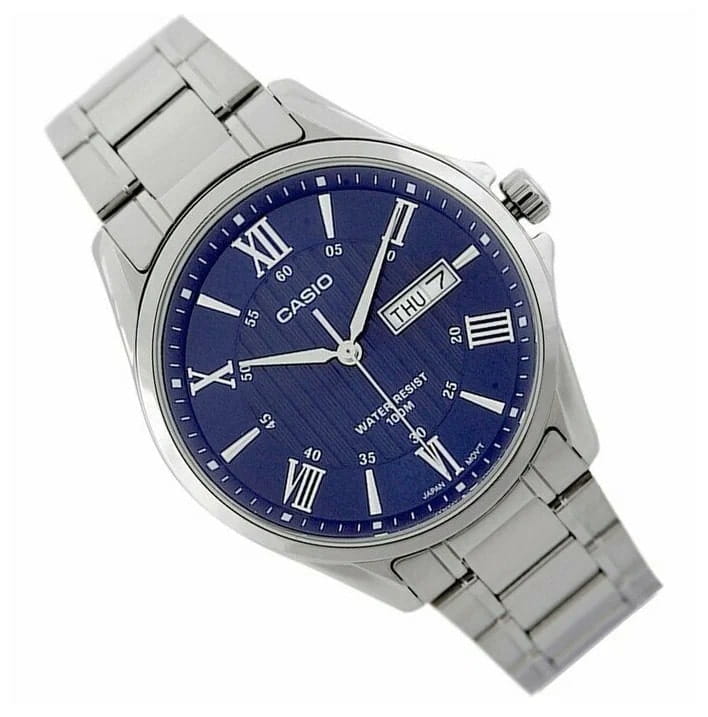 Casio Casio Collection MTP-1384D-2AVDF (MTP-1384D-2A)  наручные часы, вид спереди