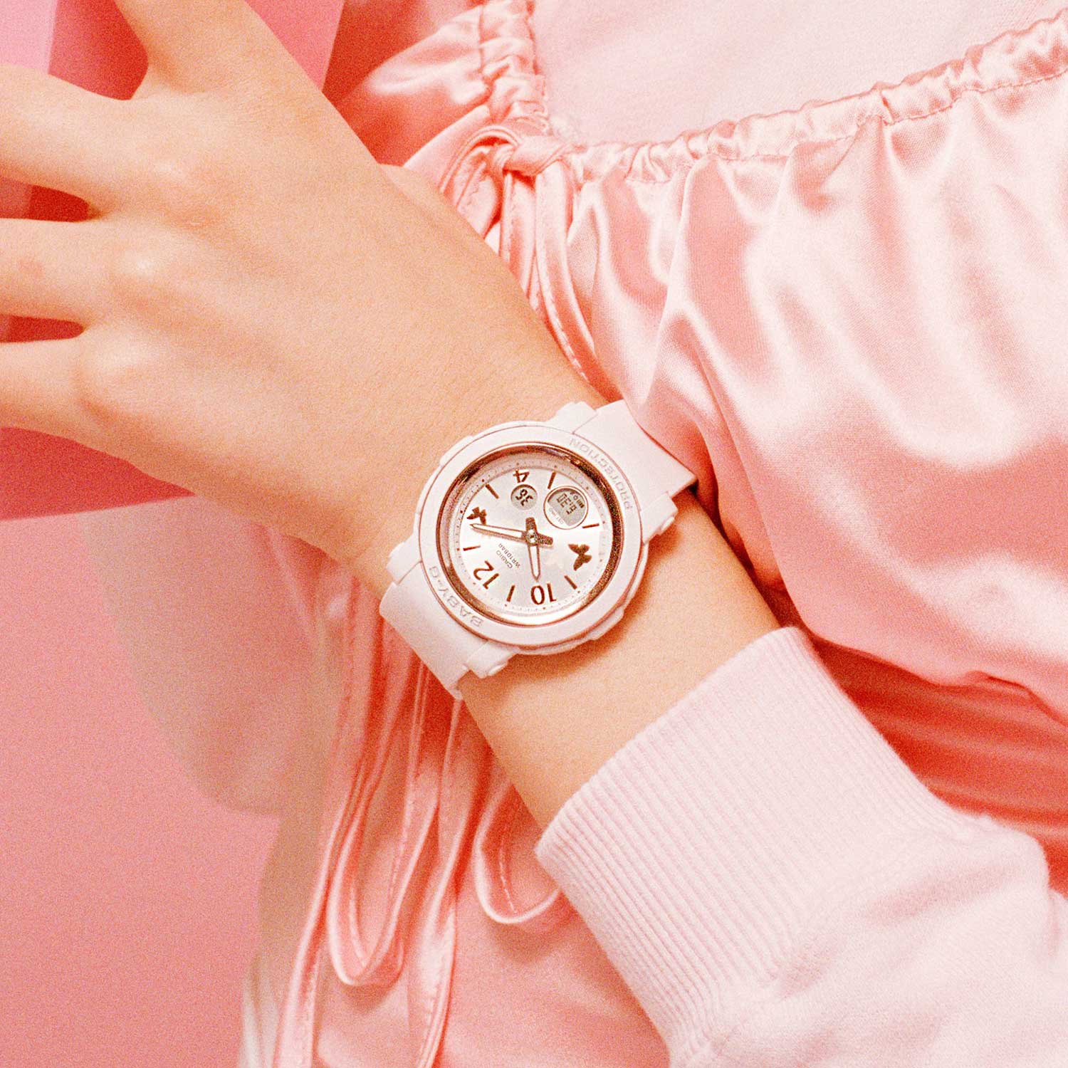 Casio Casio Baby-G BGA-290BD-7A, g-shock япония женские часы на браслете пластик боковой вид
