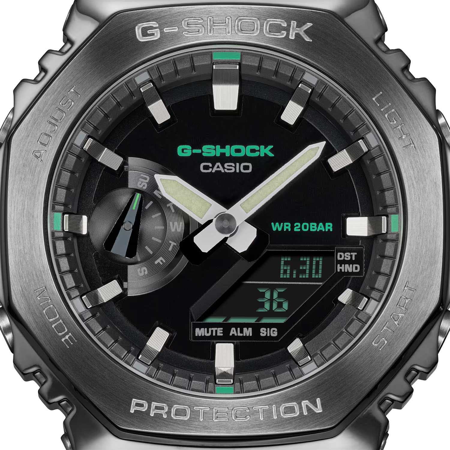 Casio Casio G-Shock GM-2100CB-3ADR (GM-2100CB-3AER) GM — детали корпуса и тканевый