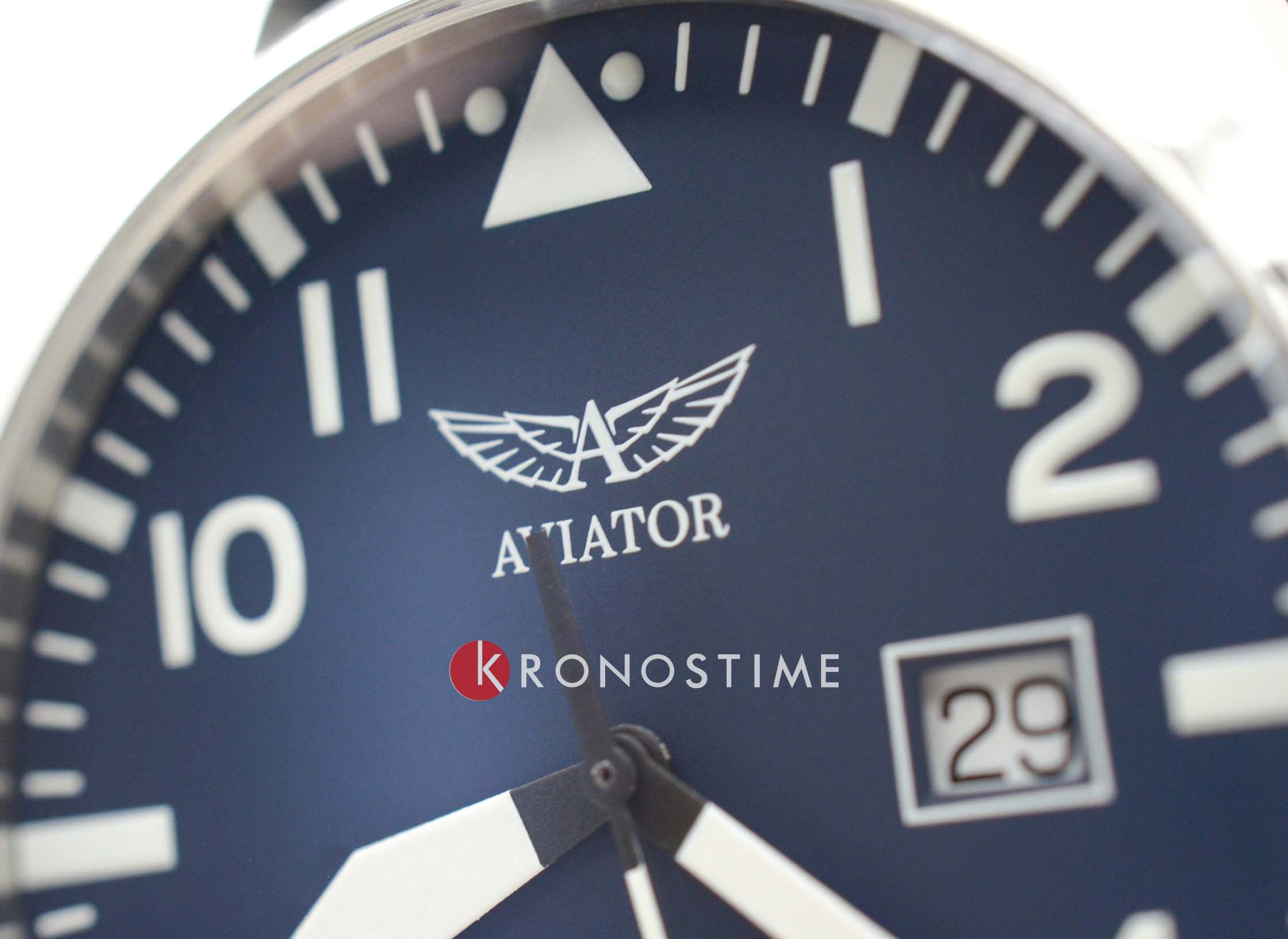 Оригинальные часы Aviator Aviator Airacobra V.1.22.0.149.4 кварцевые калибр механизма ronda 519 общий вид