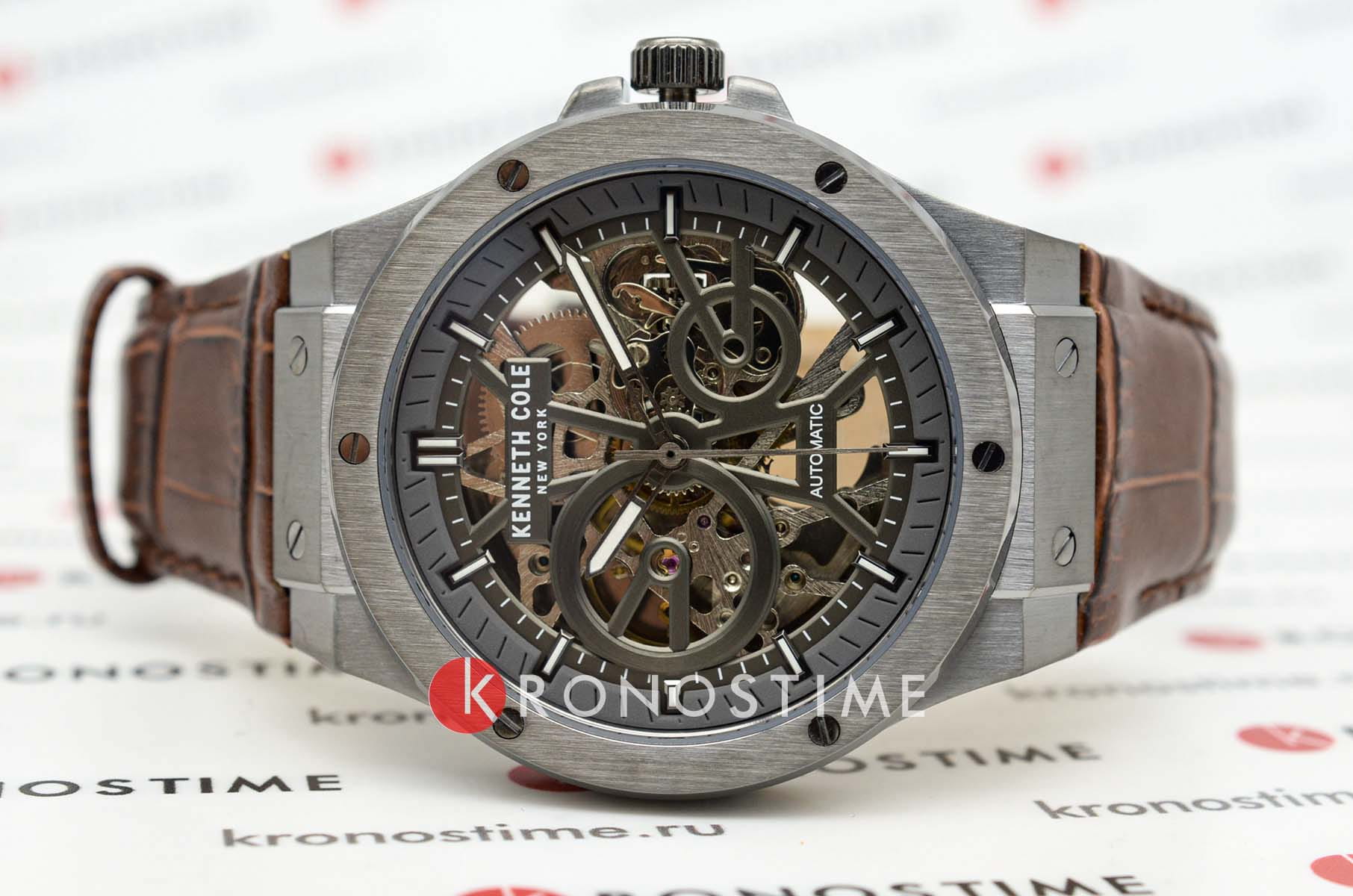 Kenneth Cole Kenneth Cole Automatic KCWGE0033502 , наручные мужские часы фото под углом