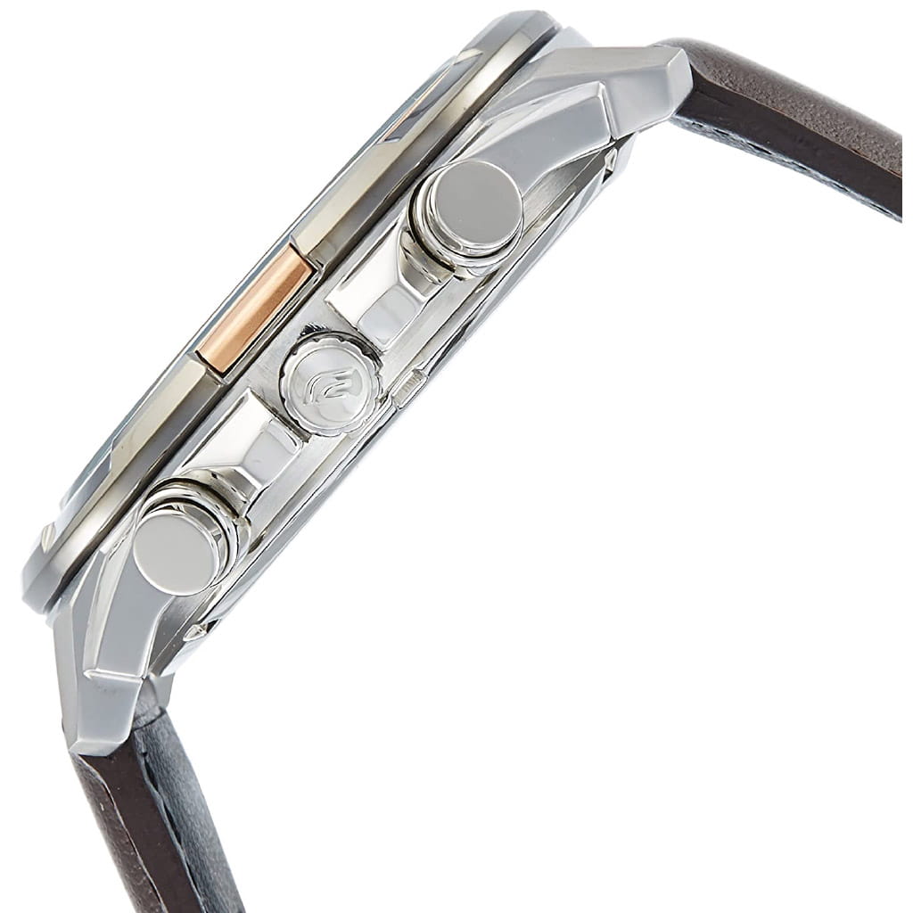 Casio Casio Edifice EFR-539L-7A кварцевые мужские часы часы крупный план белый циферблата