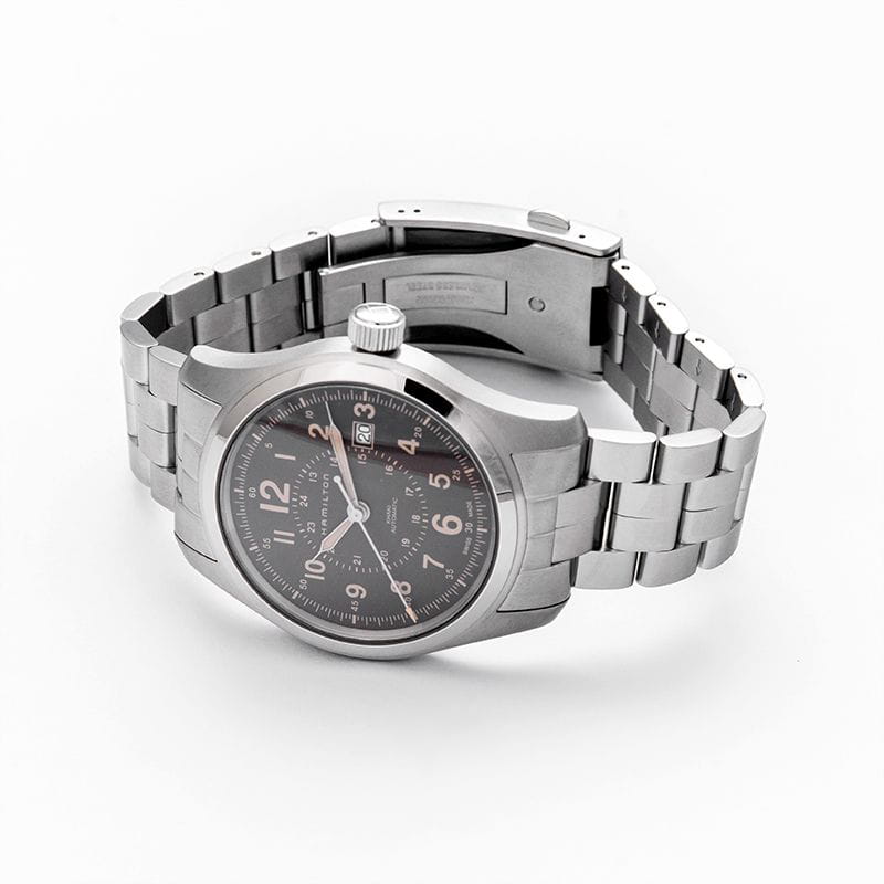 Оригинальные часы Hamilton Hamilton Khaki Field Auto H70605193 механические калибр механизма h-10 общий вид