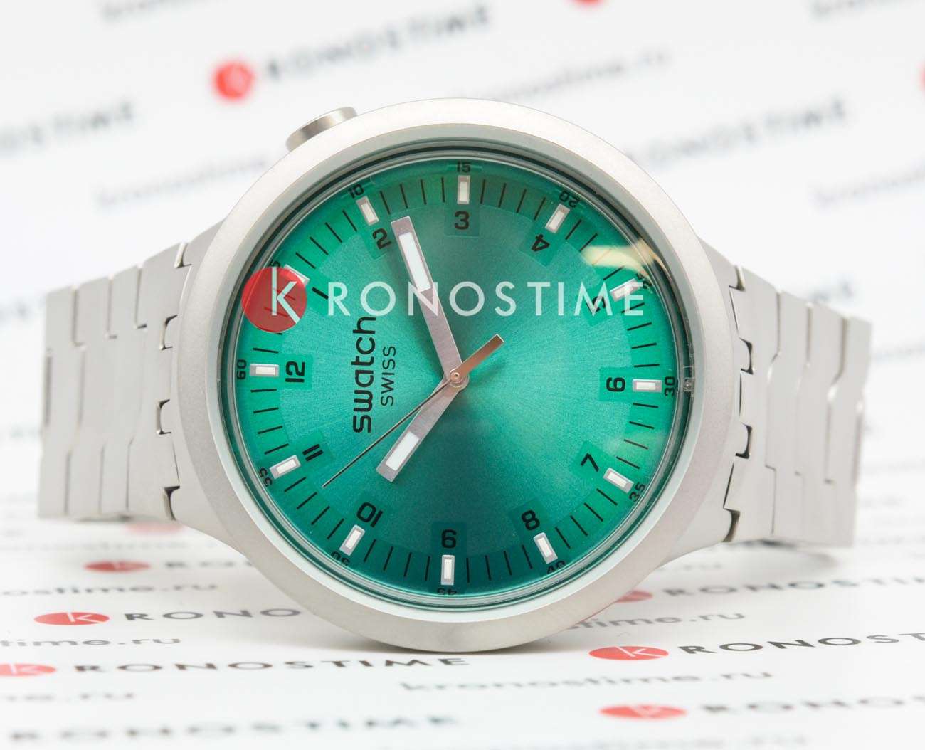 Swatch Swatch Big Bold Irony Standard SB07S100G , наручные женские часы фото под углом