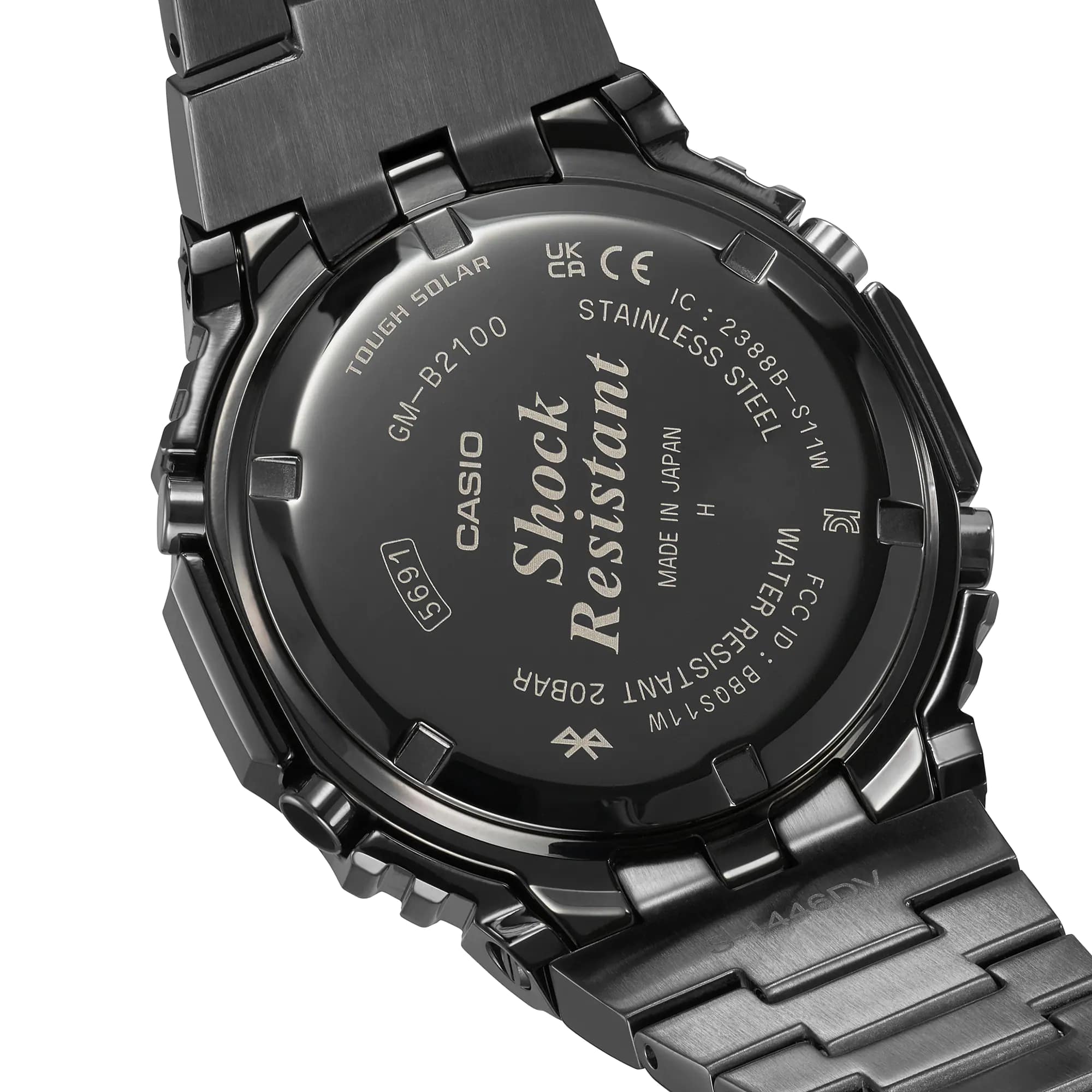 Casio Casio G-Shock GM-B2100BD-1ADR (GM-B2100BD-1A) GM, наручные мужские часы фото под углом