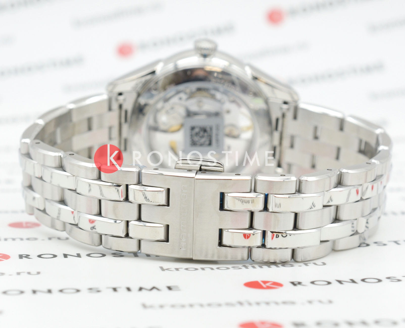 Hamilton Hamilton Jazzmaster Viewmatic Skeleton Lady Auto H32405111 механические женские часы часы крупный план белый циферблата