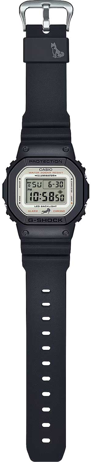 Casio Casio G-Shock DW-5600SHB-1 мужские часы бежевый циферблат на запястье