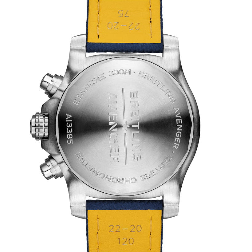 Оригинальные часы Breitling Breitling Avenger Chronograph 43 A13385101C1X1 механические калибр механизма breitling 13 общий вид