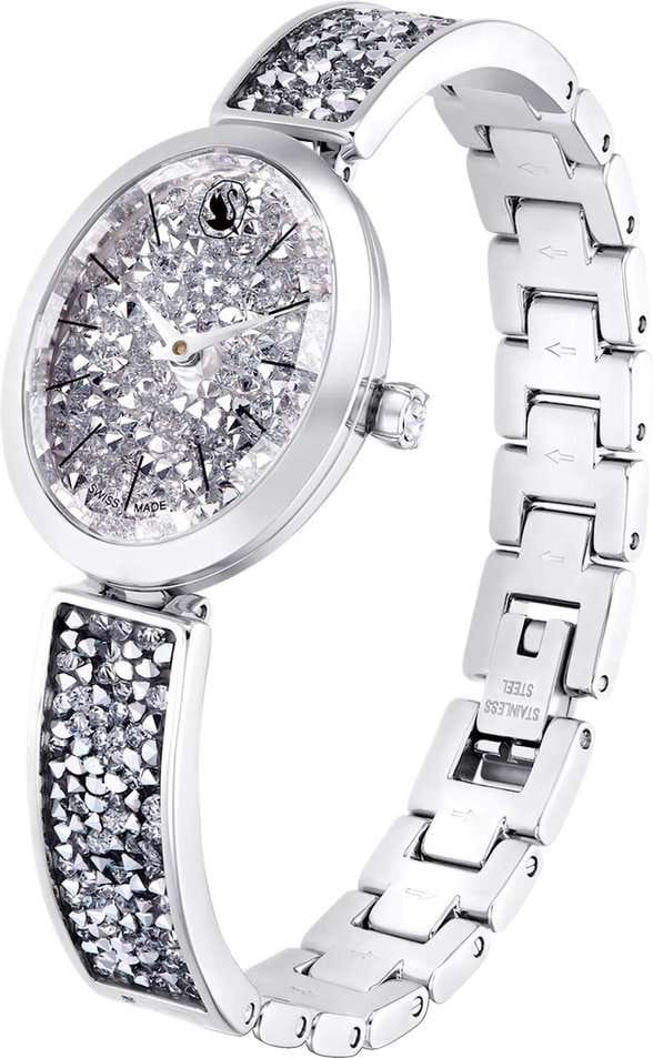 Swarovski Swarovski Crystal Rock Oval 5656881,  швейцария женские часы на браслете нержавеющая сталь боковой вид