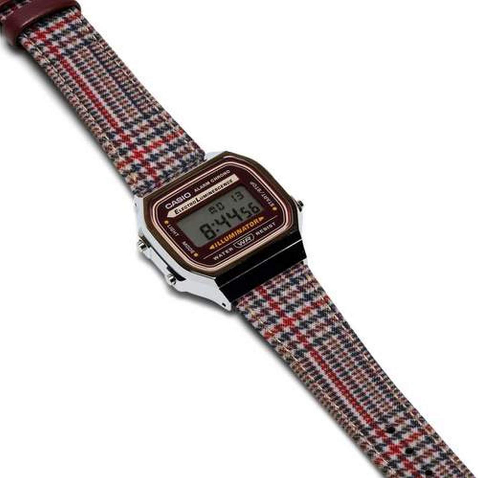 Casio Casio Collection A168WEFL-5AEF , наручные мужские часы фото под углом