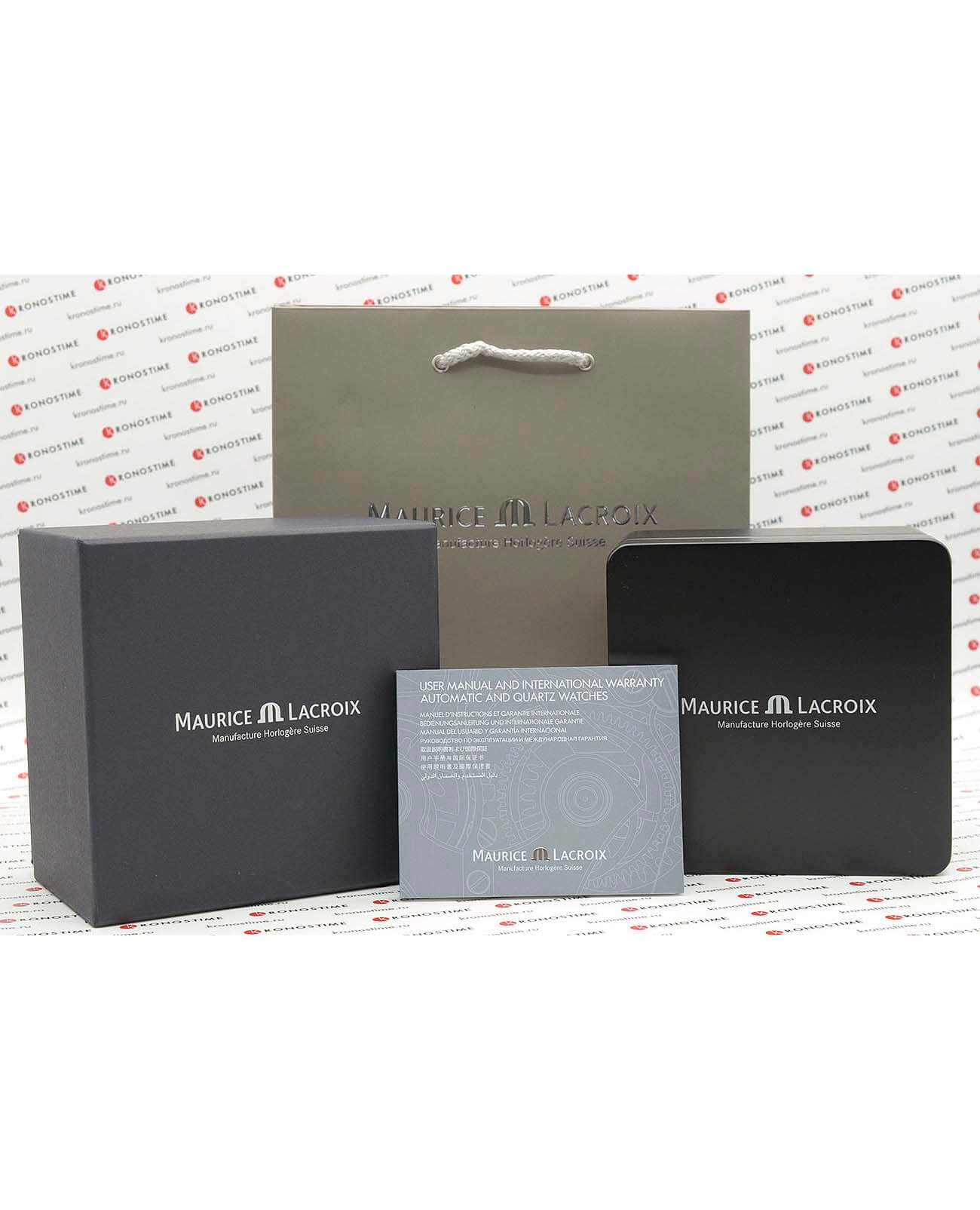 Maurice Lacroix Maurice Lacroix Aikon Venturer AI6058-SS001-330-1 механические часы с аксессуарами мужские часы модель AI6058-SS001-330-1