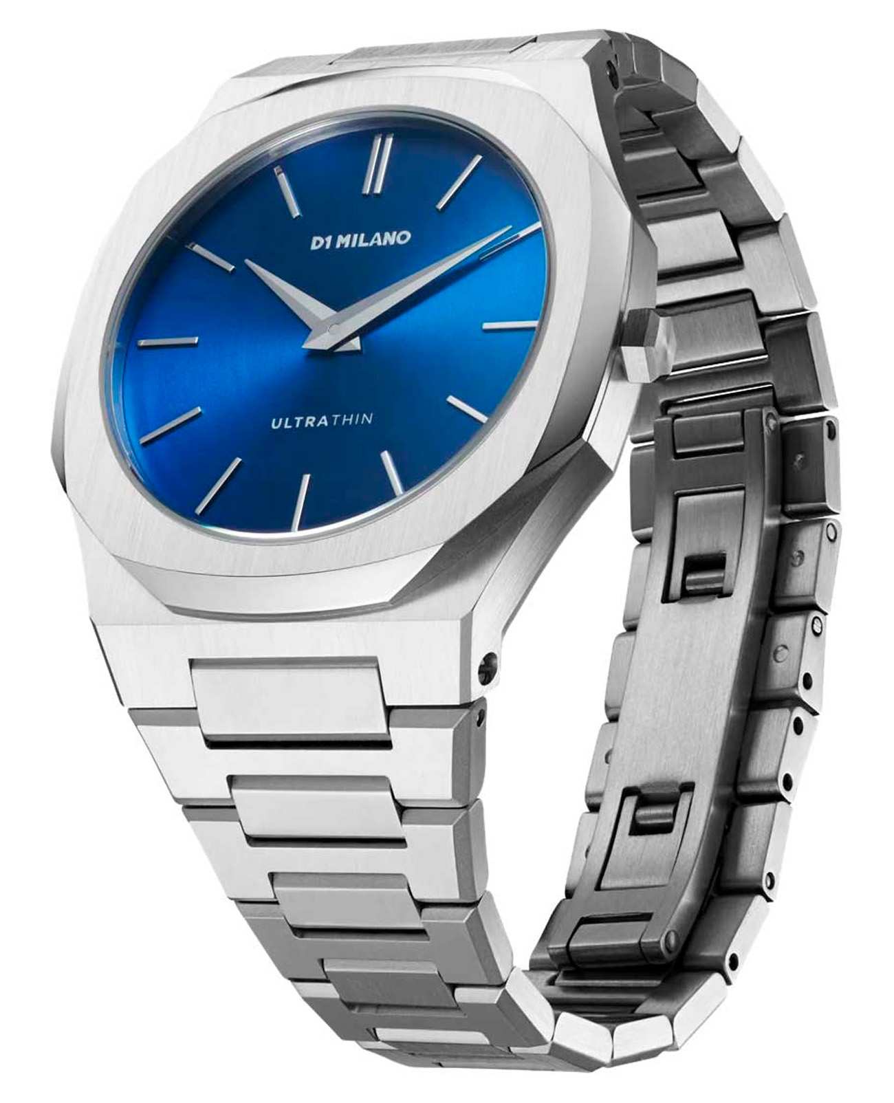 D1 Milano D1 Milano Ultra Thin UTBL21 женские часы синий циферблат на запястье