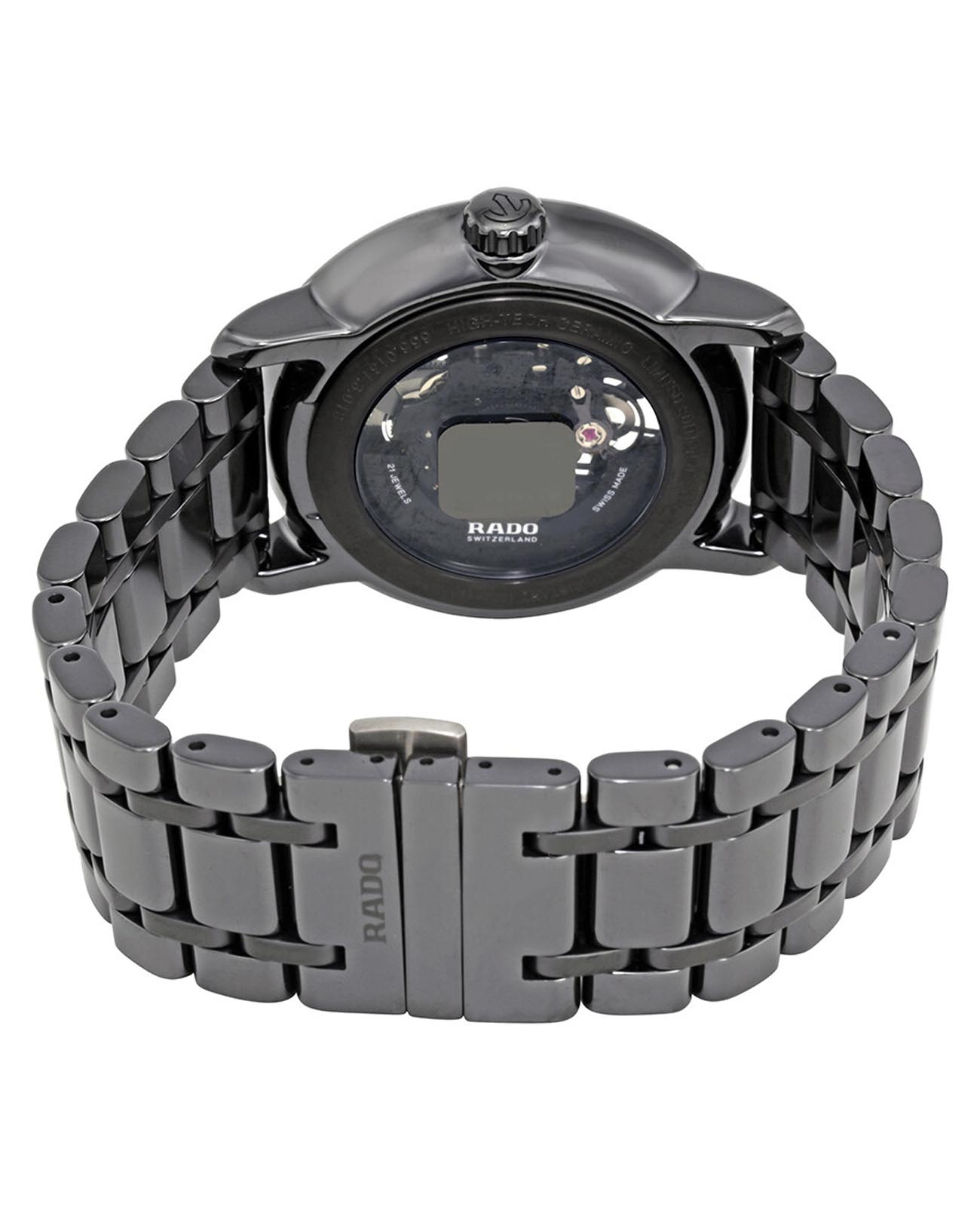 Оригинальные часы Rado Rado Rado DiaMaster Automatic Skeleton R14131182 механические калибр механизма  общий вид