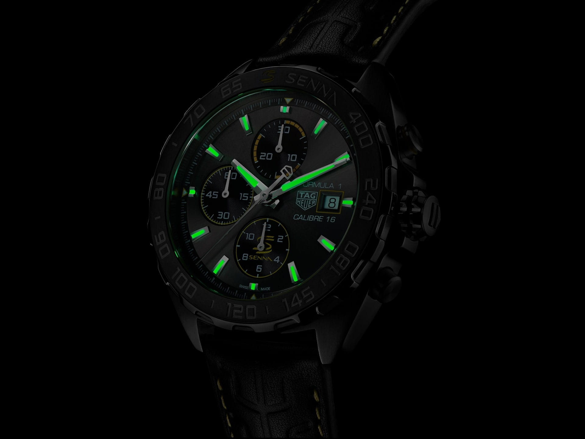 TAG Heuer TAG Heuer Formula 1 Senna Special Edition CAZ201B.FC6487  - задняя крышка металл сталь корпуса, швейцария часы