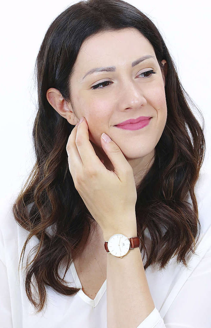 Daniel Wellington Daniel Wellington Petite St Mawes DW00100550 кварцевые женские часы часы крупный план белый циферблата