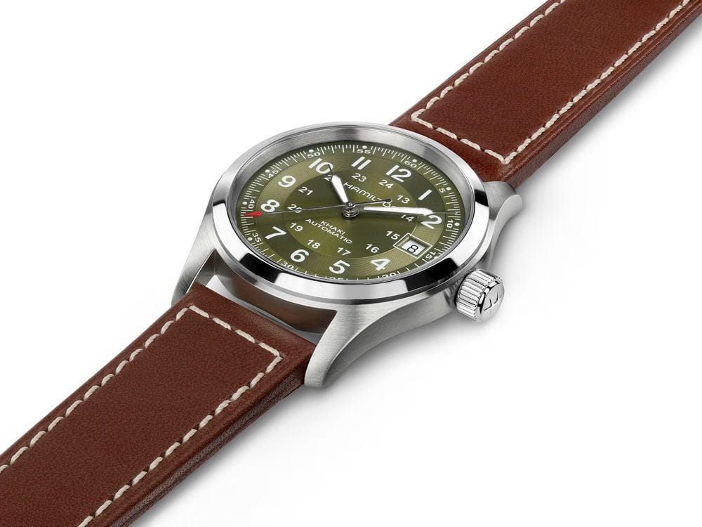 Hamilton Hamilton Khaki Field Auto H70455560 , наручные мужские часы фото под углом