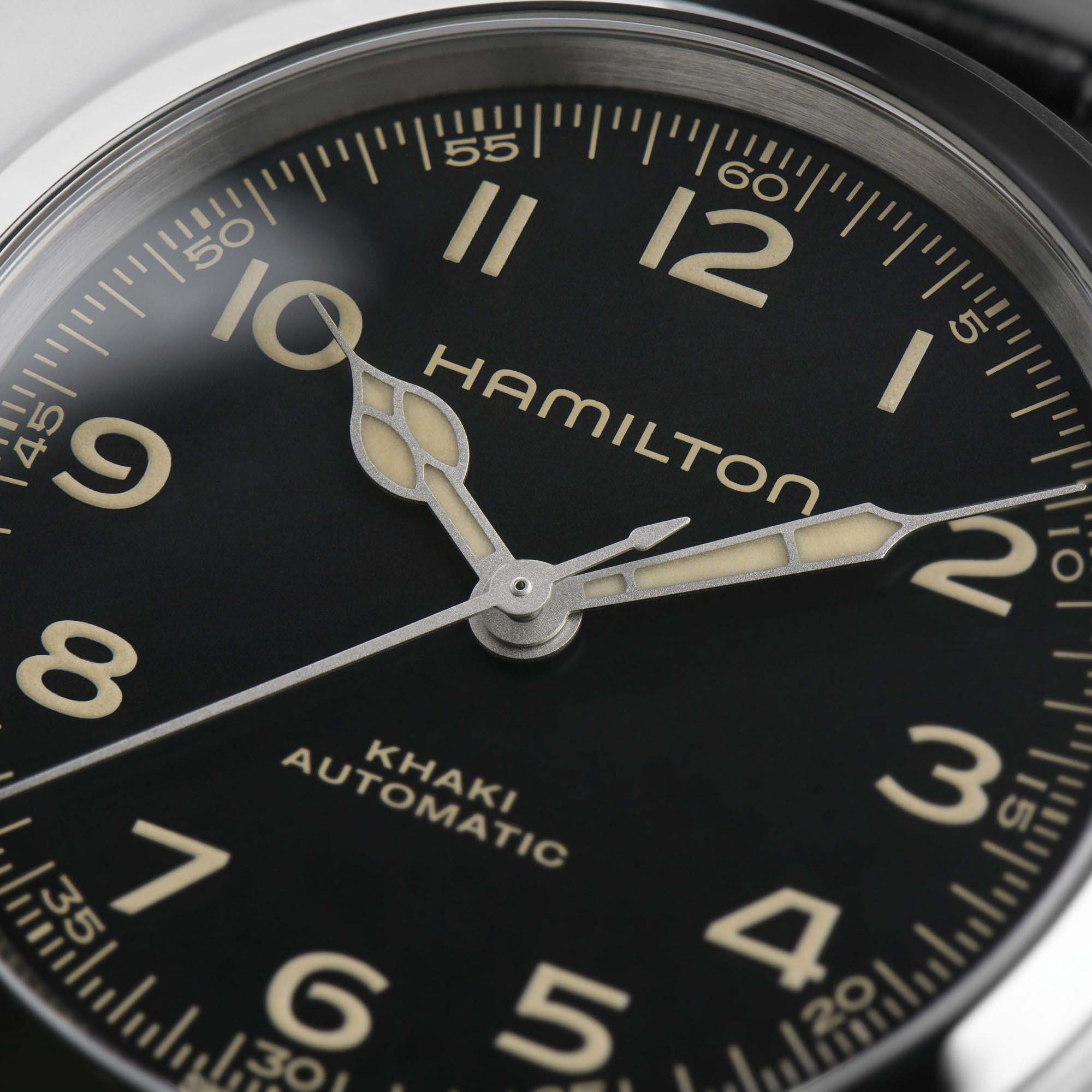 Hamilton Hamilton Khaki Field Murph H70405730  - задняя крышка сталь корпуса, швейцария часы