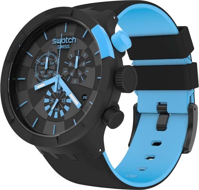 Swatch Swatch Big Bold Chrono SB02B401 , наручные мужские часы фото под углом