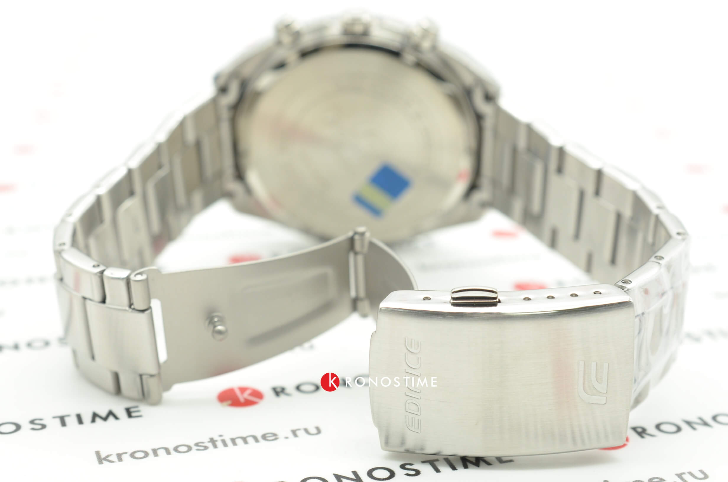 Casio Casio Edifice EFR-570DB-1B мужские часы черный циферблат на запястье