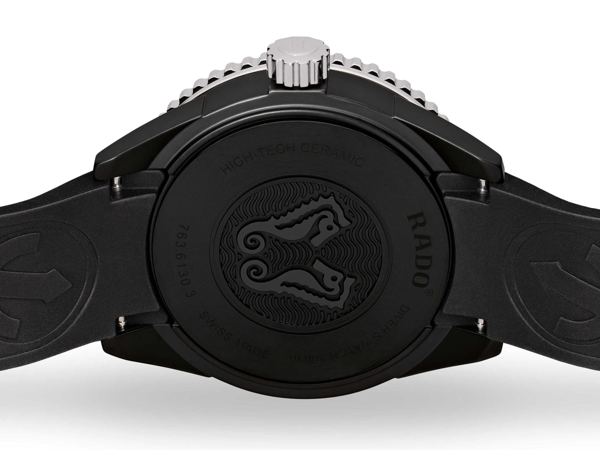 Rado Rado Captain Cook High-Tech Ceramic Diver R32129158, captain cook швейцария мужские часы на браслете каучук боковой вид