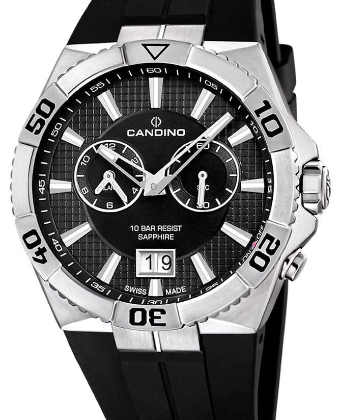 Candino Candino Sportive C4449/B , наручные мужские часы фото под углом
