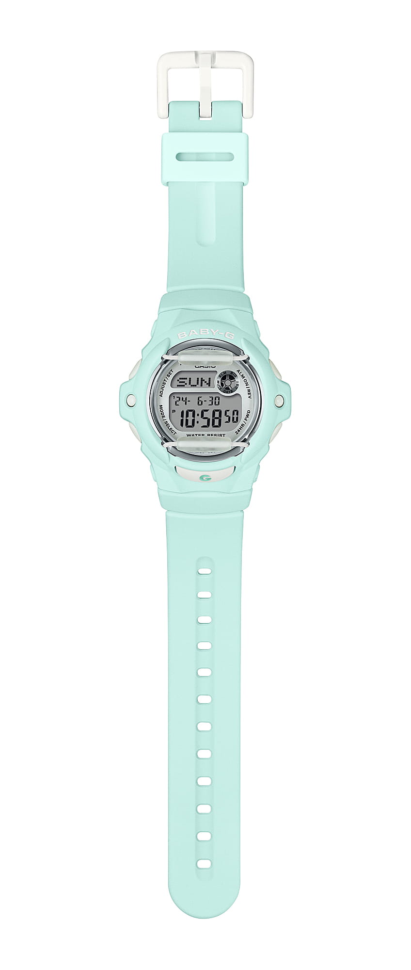 Casio Casio Baby-G BG-169U-3DR (BG-169U-3), baby-g япония женские часы на браслете пластик боковой вид