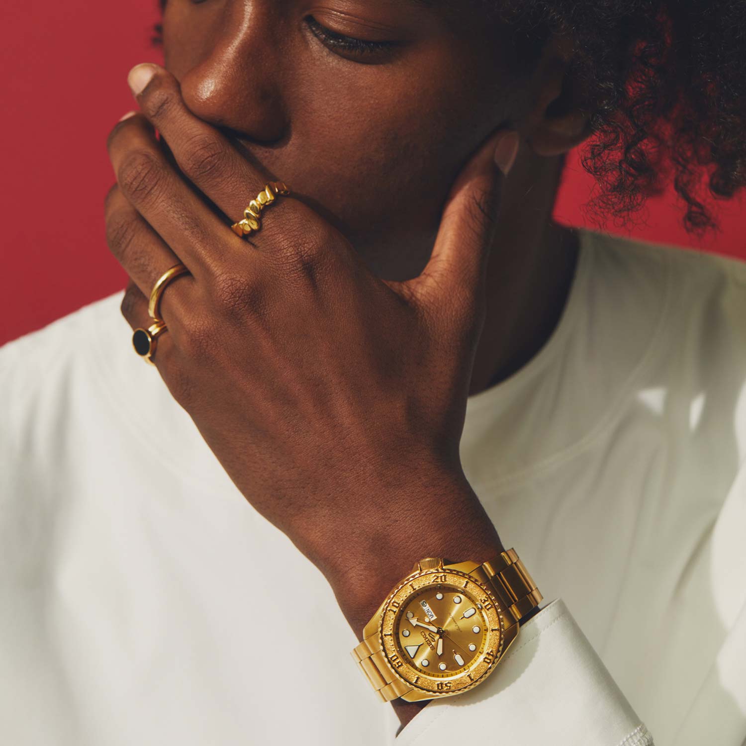 Seiko Seiko 5 Sports SRPE74K1 SRPE74K1 оригинальные мужские часы в комплекте с коробкой