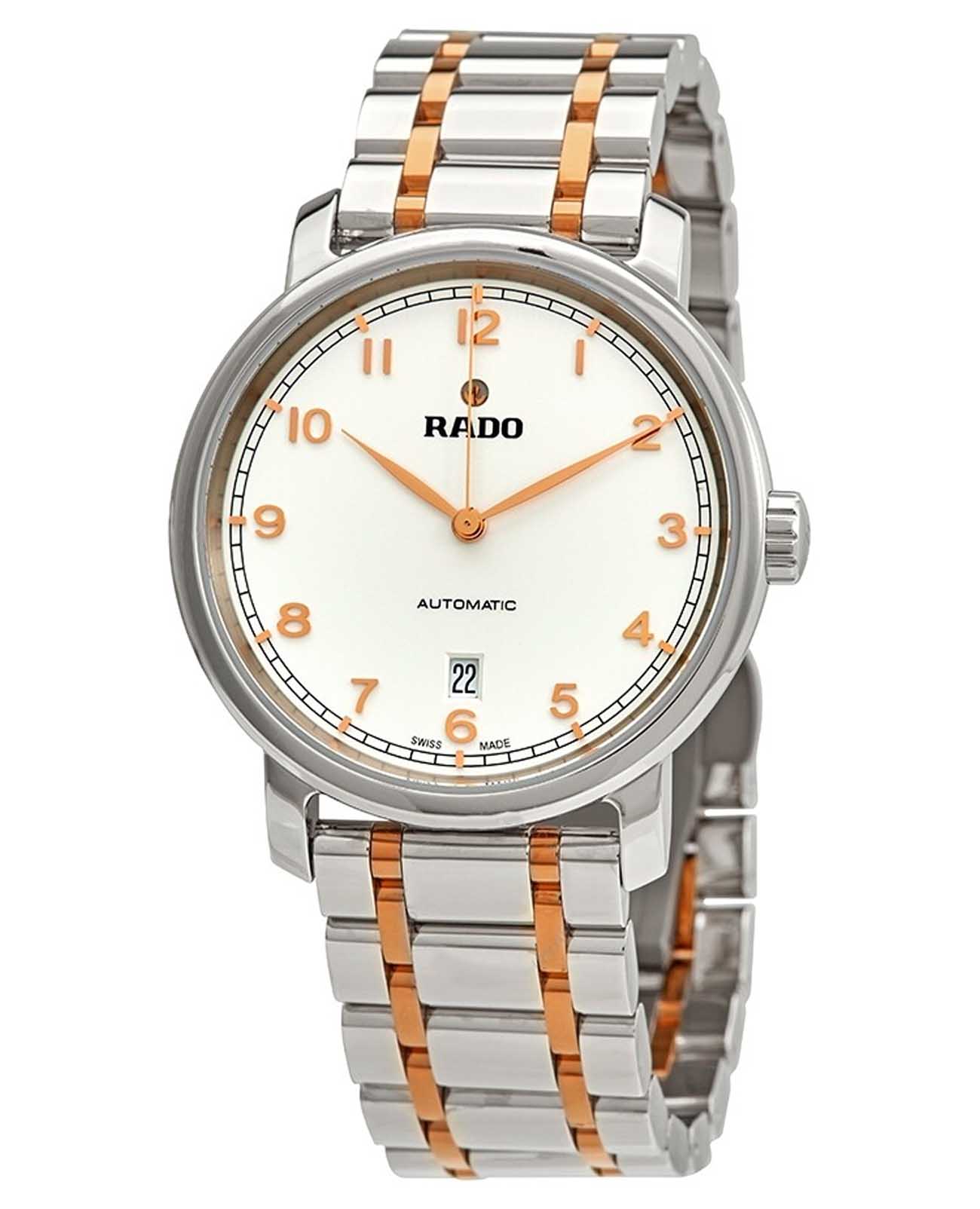 Оригинальные часы Rado Rado Diamaster R14077133 механические калибр механизма eta 2892-a2 общий вид