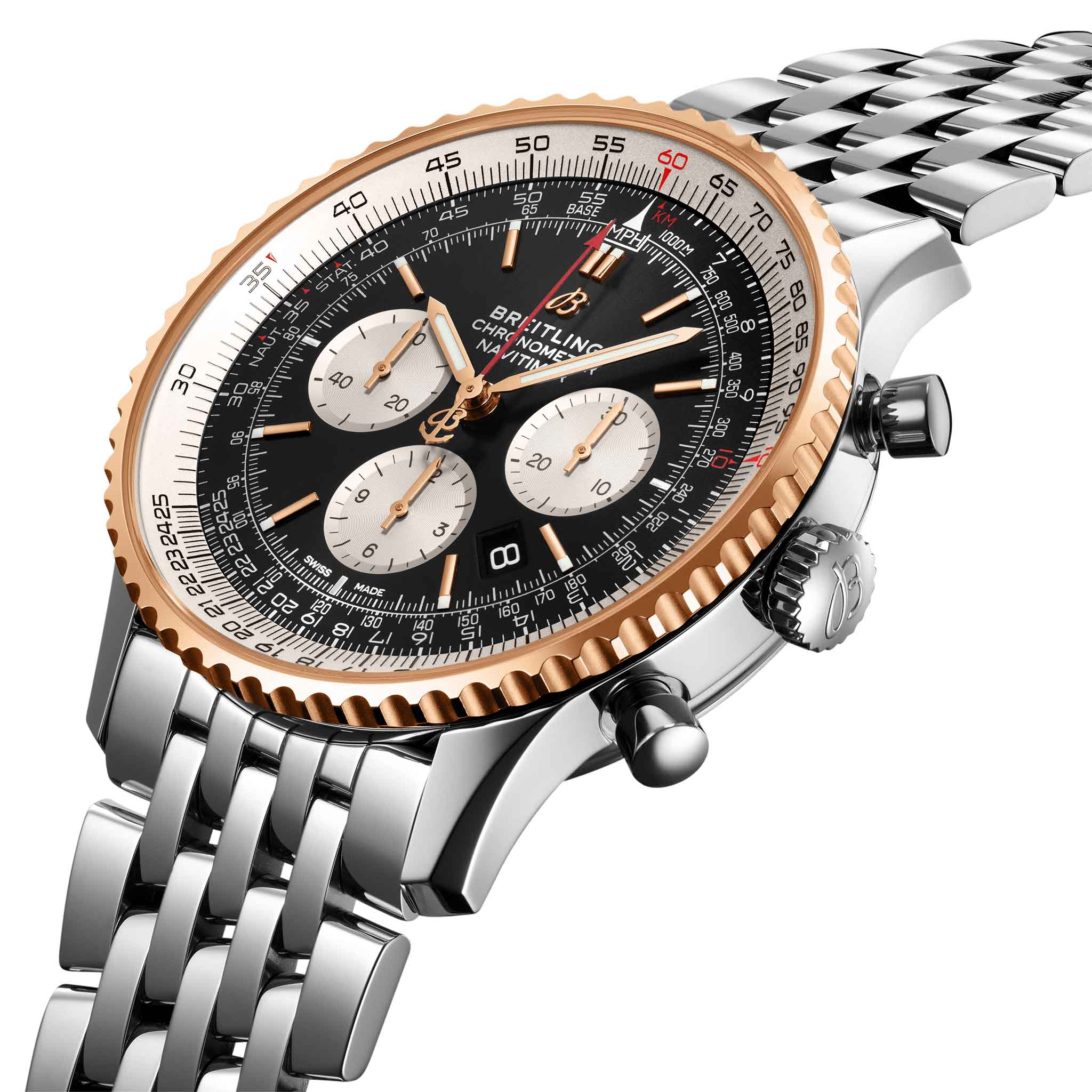 Breitling Breitling Navitimer B01 Chronograph 46 UB0127211B1A1 , наручные мужские часы фото под углом