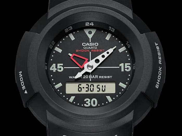 Casio Casio G-Shock AW-500E-1EDR (AW-500E-1E) AW-500E-1E оригинальные мужские часы в комплекте с коробкой