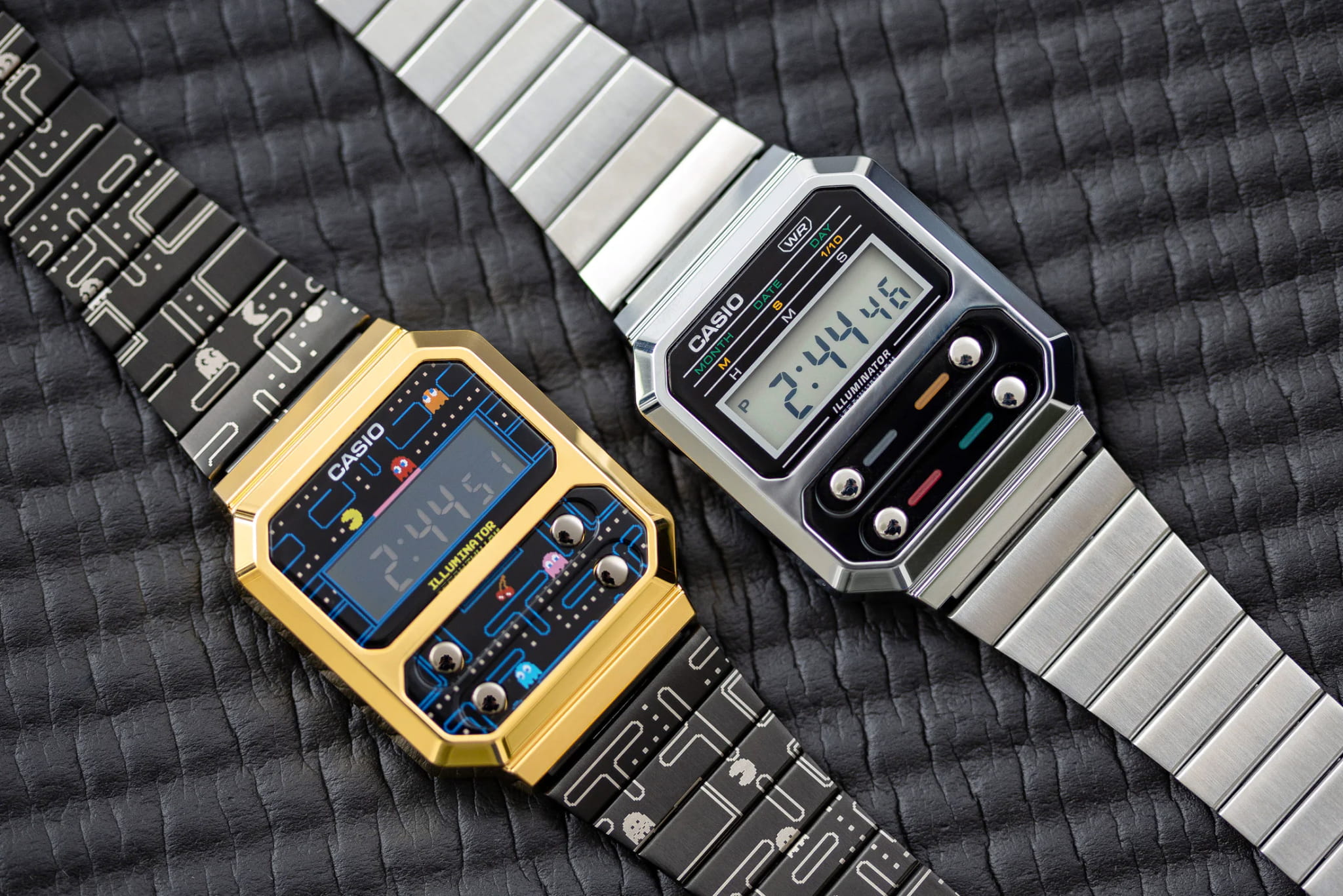 Оригинальные часы Casio Casio Vintage A100WE-1AEF кварцевые калибр механизма  общий вид