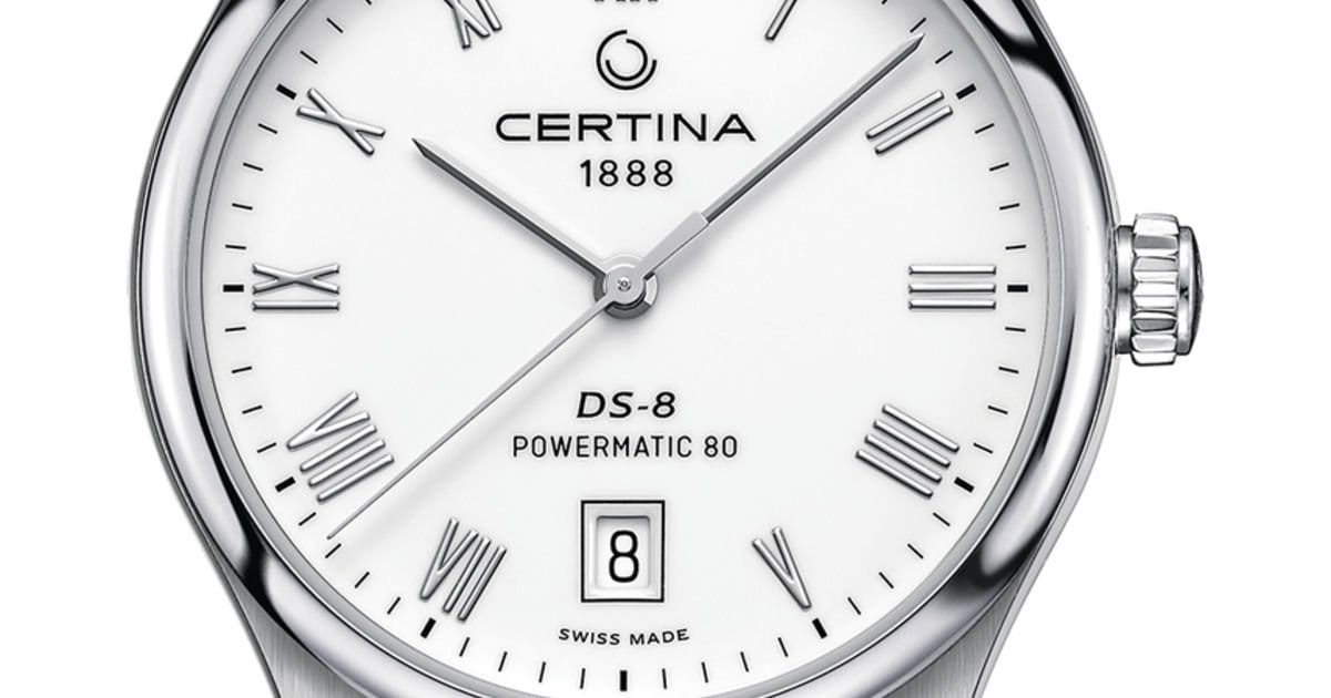 Certina Certina DS-8 Powermatic 80 C033.407.11.013.00 DS 8, наручные мужские часы фото под углом