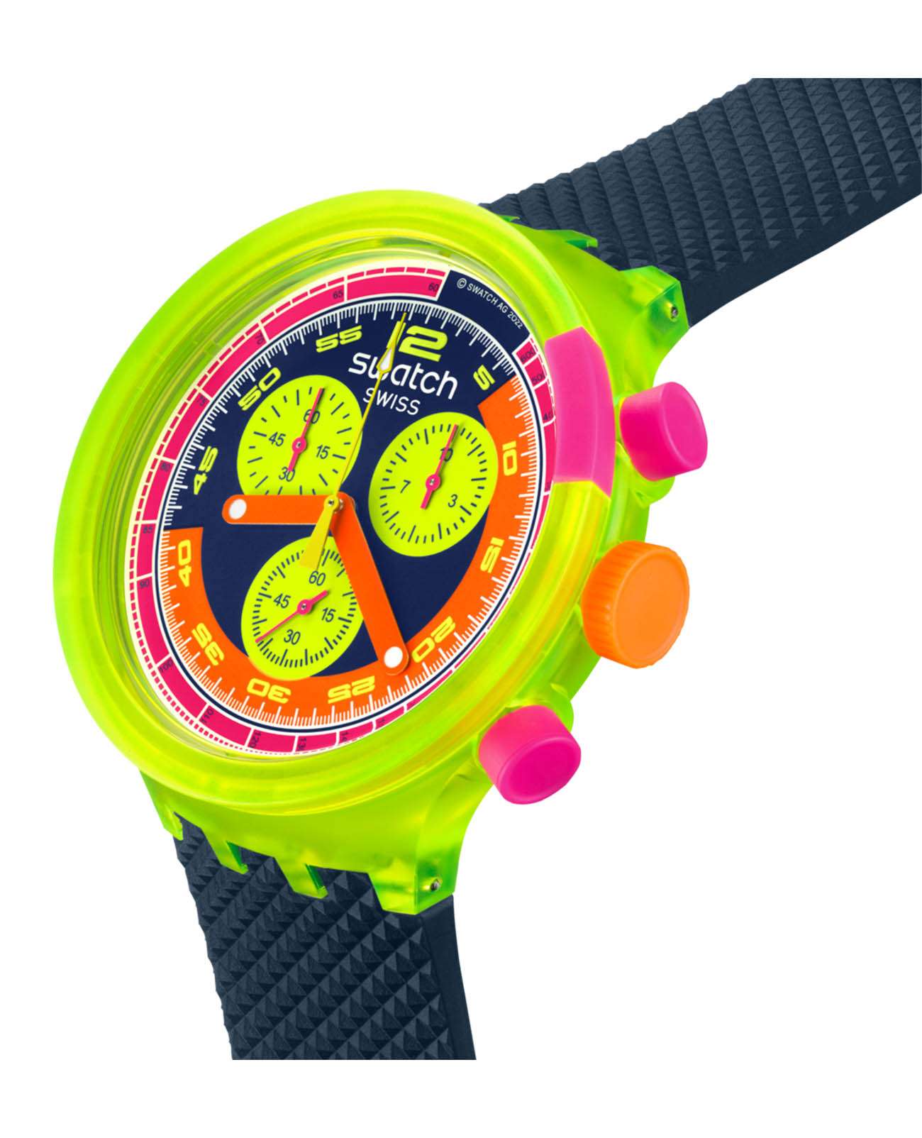 Swatch Swatch Big Bold Chrono Biosourced SB06J100 , наручные мужские часы фото под углом