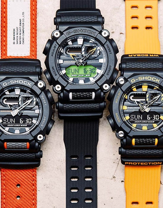 Casio Casio G-Shock GA-900A-1A9DR (GA-900A-1A9) электронные часы с аксессуарами мужские часы модель GA-900A-1A9