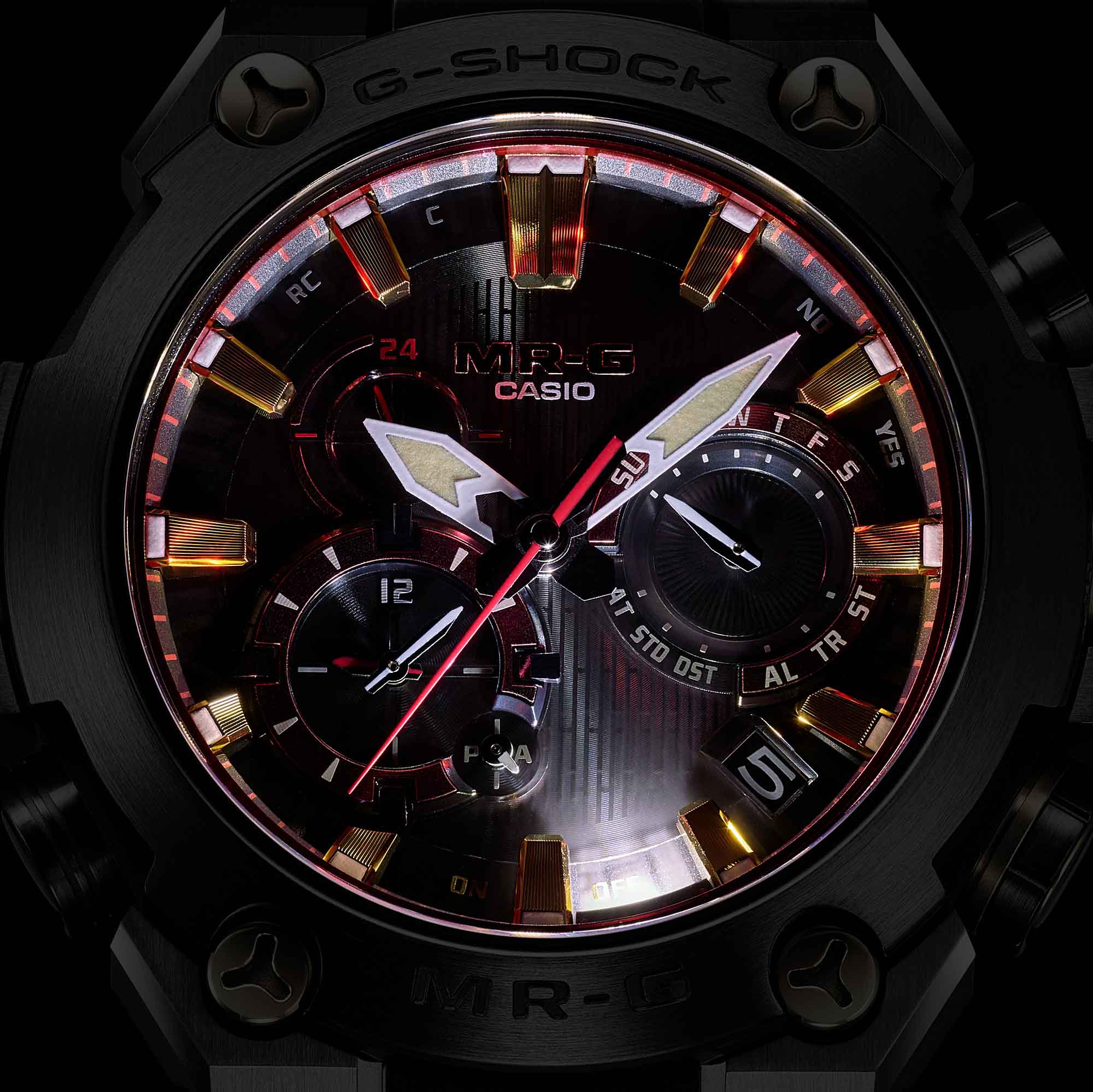 Casio Casio G-Shock MRG-B2000B-1A4DR MRG - задняя крышка титан корпуса, япония часы