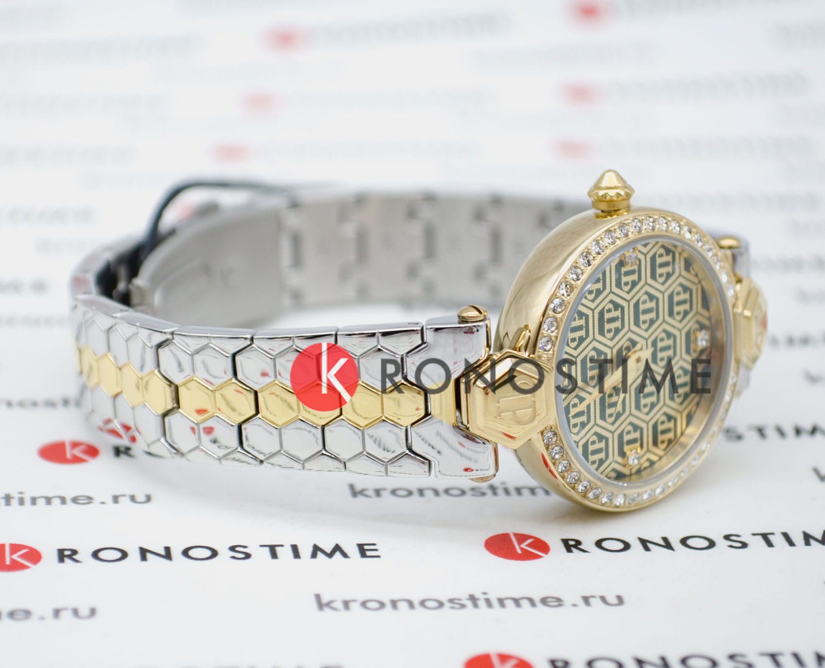 Philipp Plein Philipp Plein Plein Couture PWEAA0621 кварцевые женские часы часы крупный план зеленый циферблата