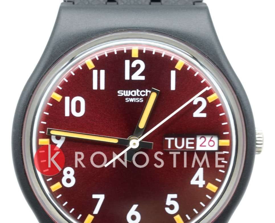 Swatch Swatch Gent Biosourced Standard SO28B704, gent швейцария женские часы на браслете биоматериал боковой вид