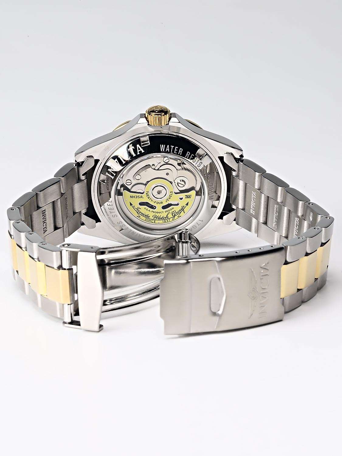 Оригинальные часы Invicta Invicta Pro Diver IN17043 механические калибр механизма seiko tmi nh35 общий вид